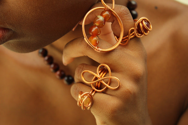 Pure Copper Rings