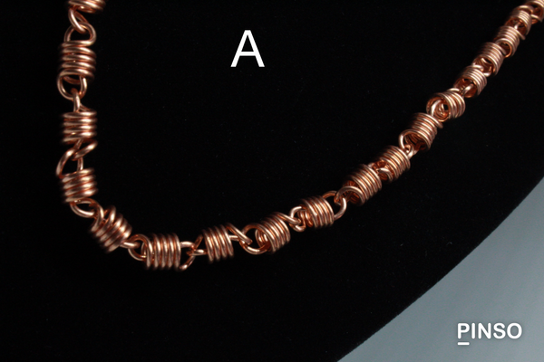 100% Copper Chains (Coils)