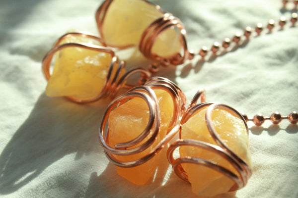 Orange Calcite